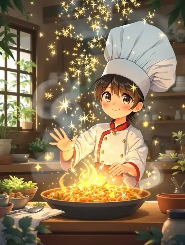 魔法料理师 动漫新番海报 - 战狼影院